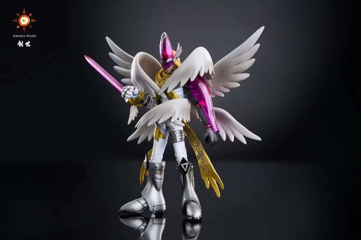 (Pre-Order)Genesis Holy Angelmon Resin Statue Digimon Resin Statues