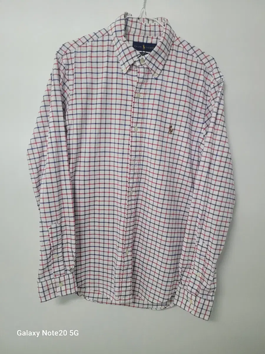 Men's Ralph Lauren Slim Fit Oxford Check Shirt (Span.Slim100)