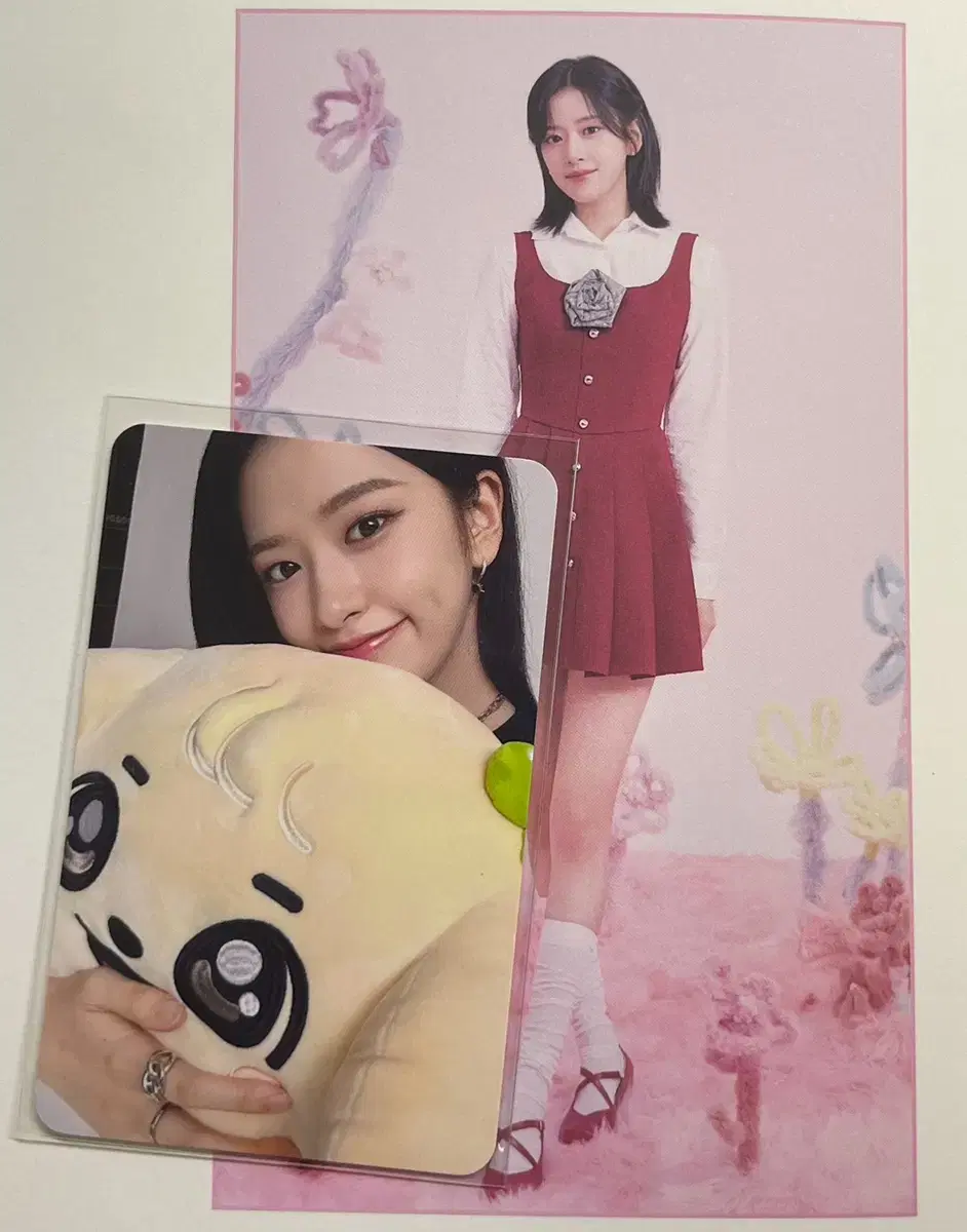 Ive minive pop up cushion yujin photocard sell 