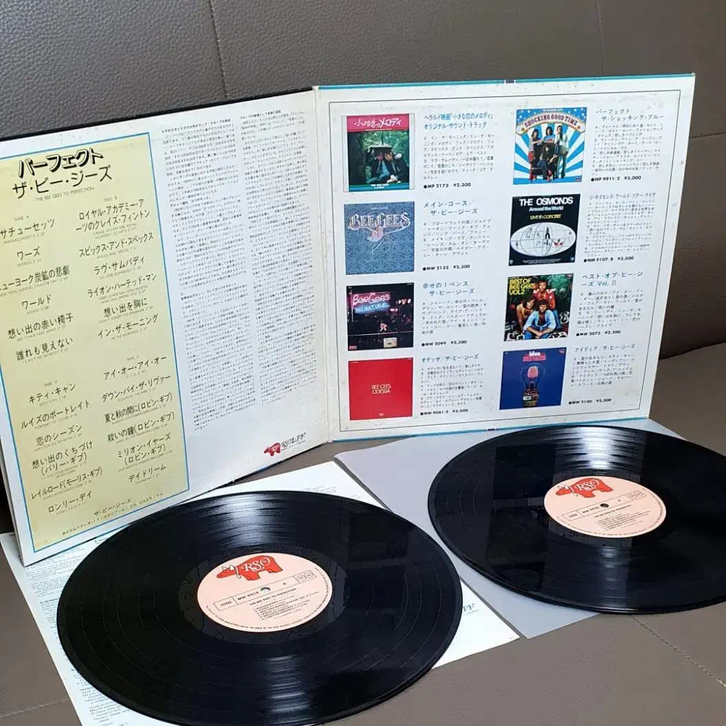 LP ㅡ BEE GEES / 2LP 수입음반