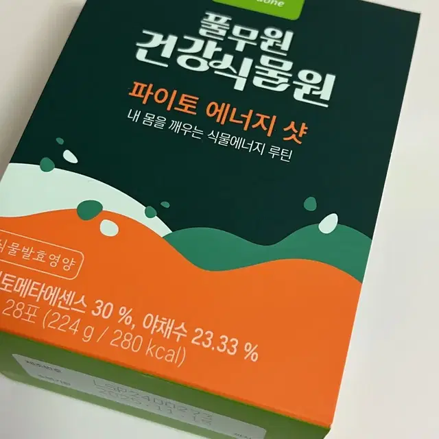 풀무원 건강식물원 파이토 에너지샷 28포