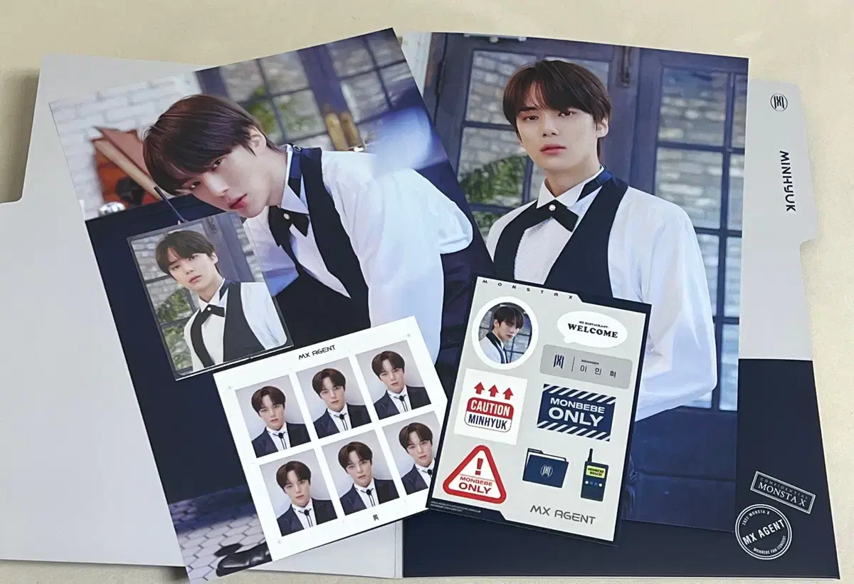 Monsta X MX Agent Photo Kit Minhyuk