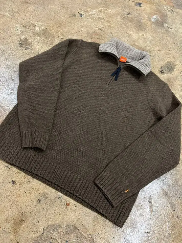 [Genuine/105] Hugo Boss BOSS Vahn Zip-up Knit