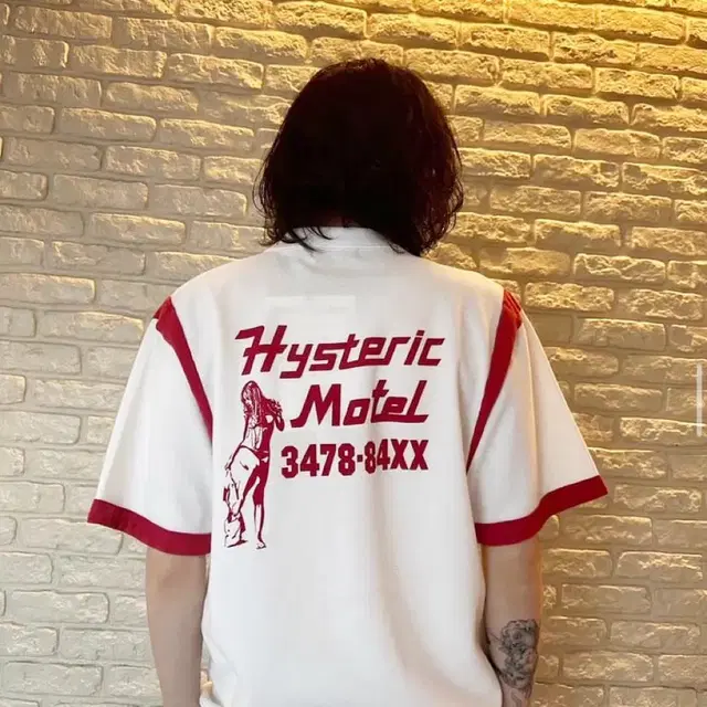 Hysteric Glamour히스테릭글래머 hotel polo shirt