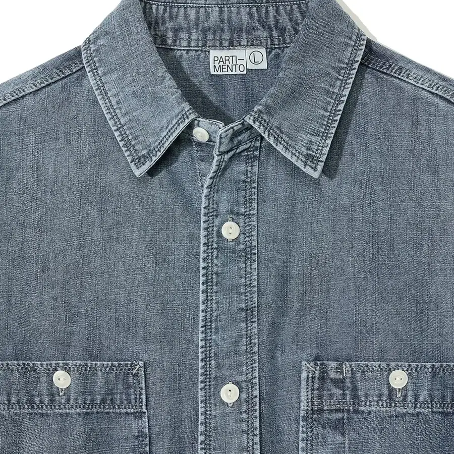 파르티멘토 CHAMBRAY WORKS SHIRT