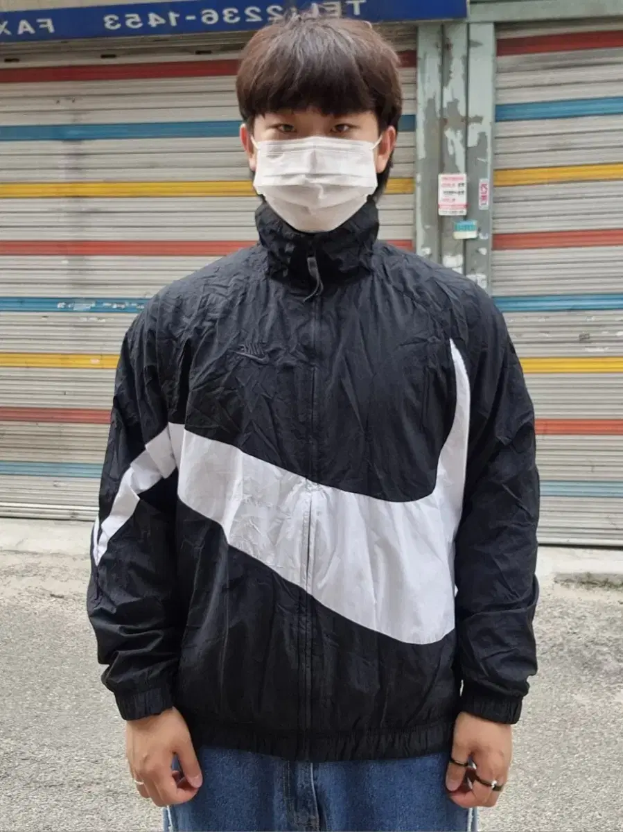 Nike Bixoushi Logo Windbreaker M