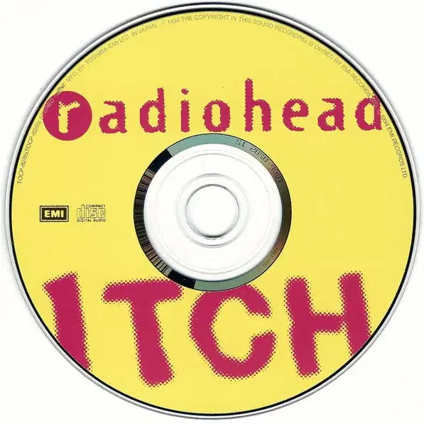 Radiohead - Itch (CD) 일본반 초판 NM-