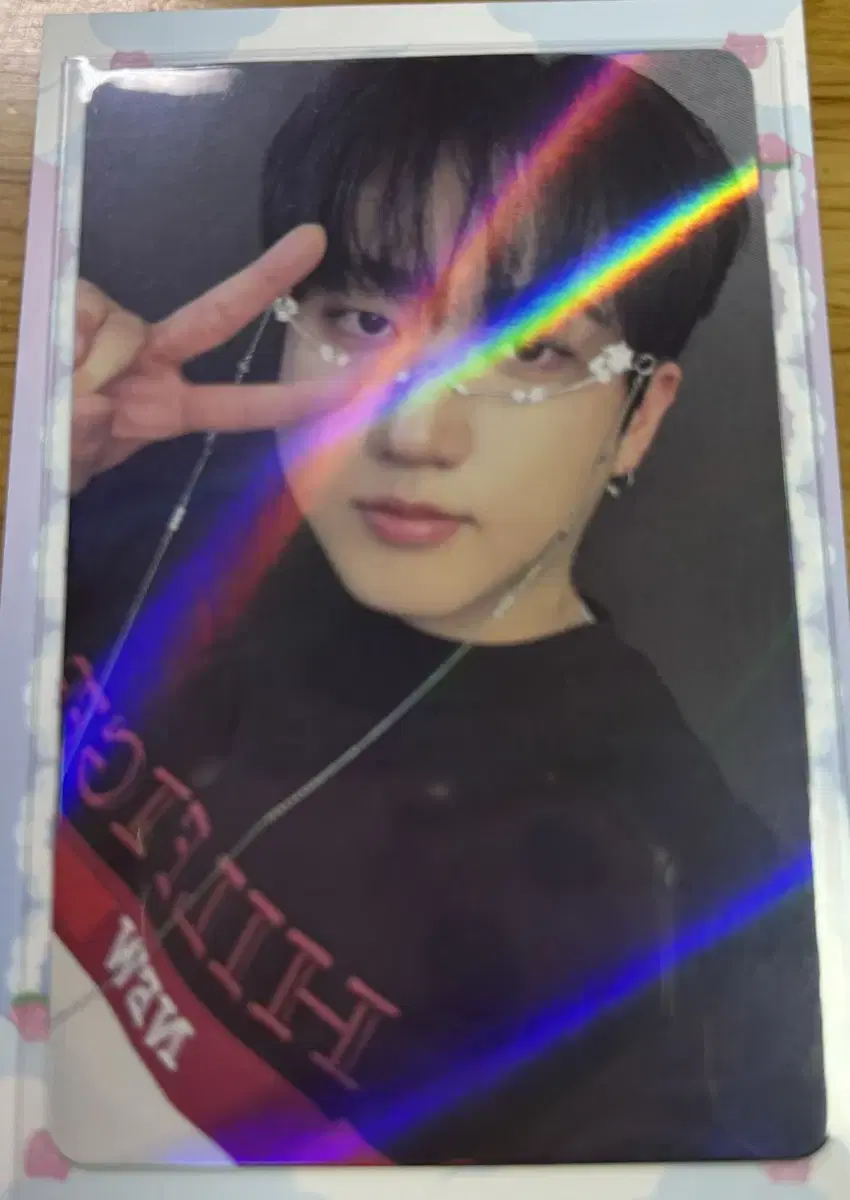 Skz changbin KMS Lockchain photocard unreleased photocard