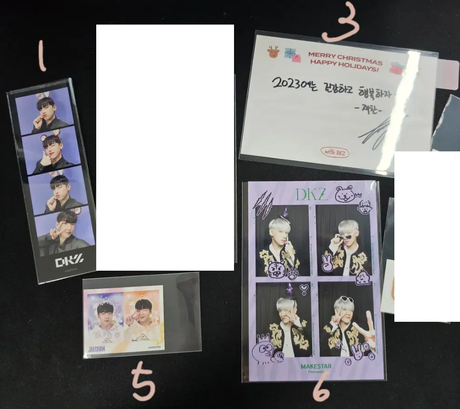 Sell in bulk) DKZ Jae Chan makestar Winner's pre-order benefit