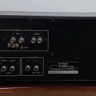 트리오 KT-9900 튜너