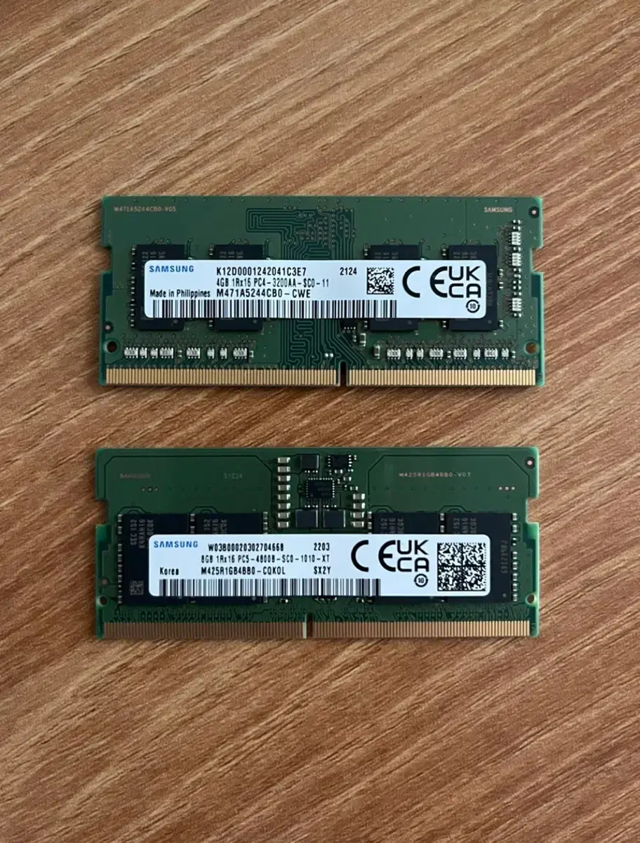 삼성 노트북 램 4GB, 8GB