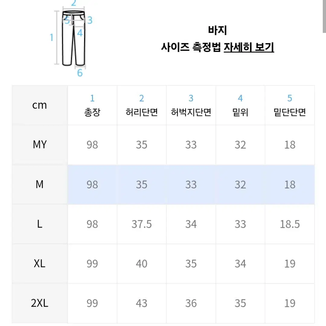 제멋 바지 두장 일괄