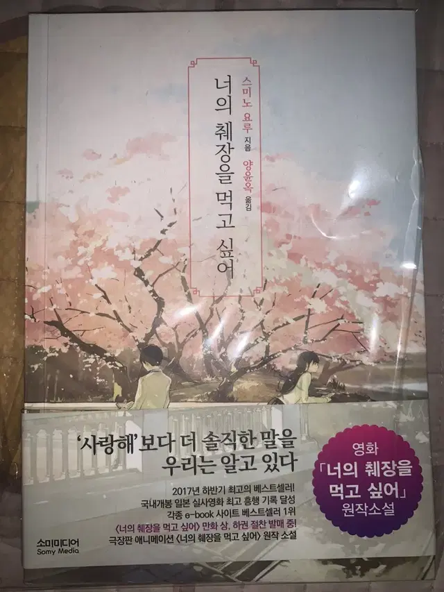 너의 췌장을 먹고 싶어 일본 소설