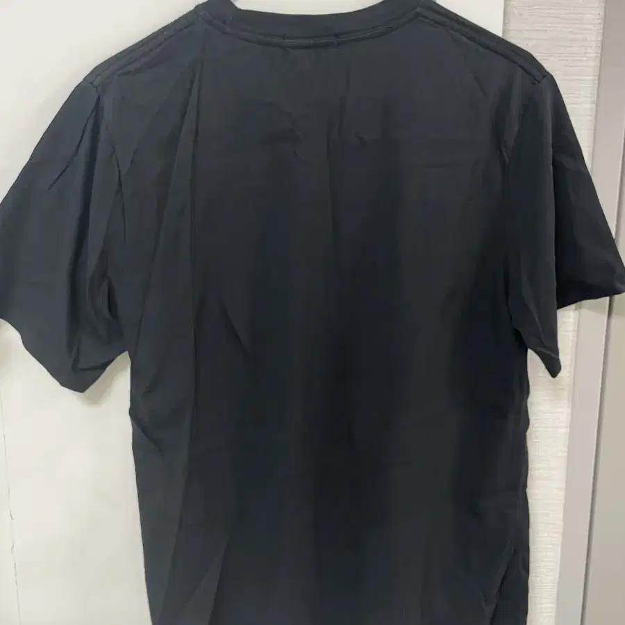 락케이크 half moon slim tee black 여성 반팔티 m