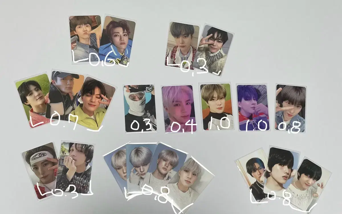 엔시티 photocard wts 찐찐찐찐찐찐 급처 (All-5.0) 진짜 급해요 ㅠ