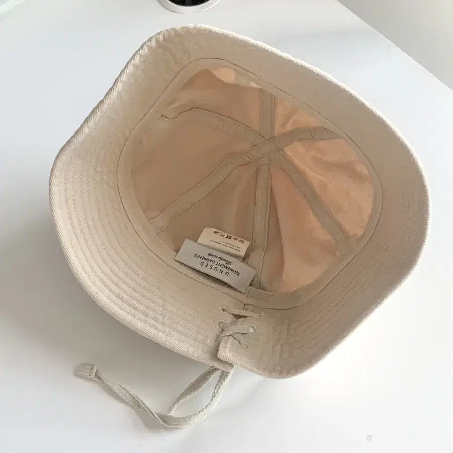 언유즈드 버킷 햇 unused 13.5oz denim hat Beige