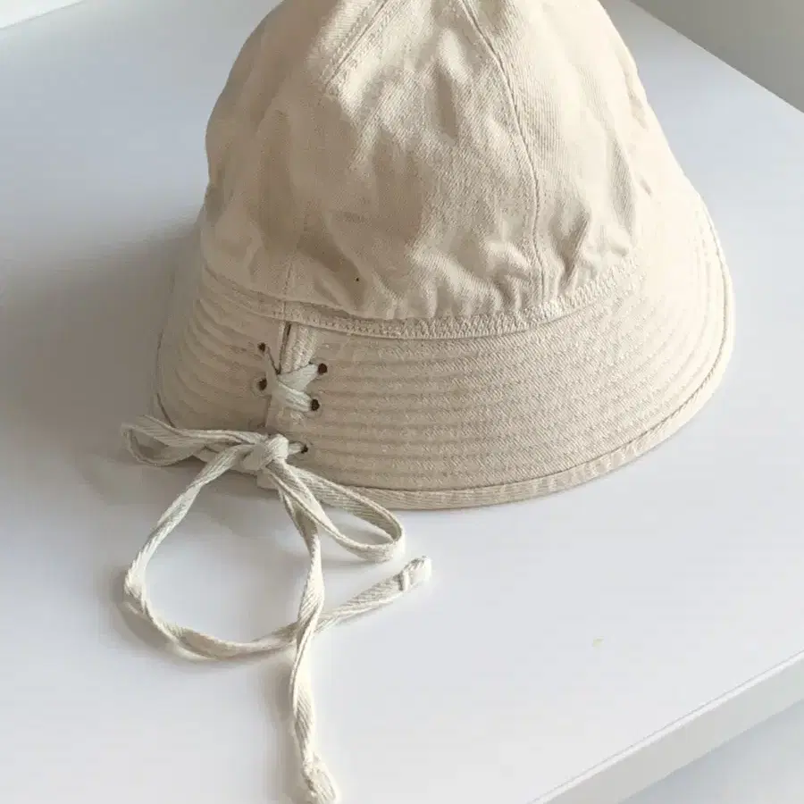 언유즈드 버킷 햇 unused 13.5oz denim hat Beige