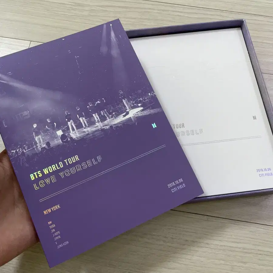 방탄소년단 love your self 콘서트 Newyork dvd 뉴욕