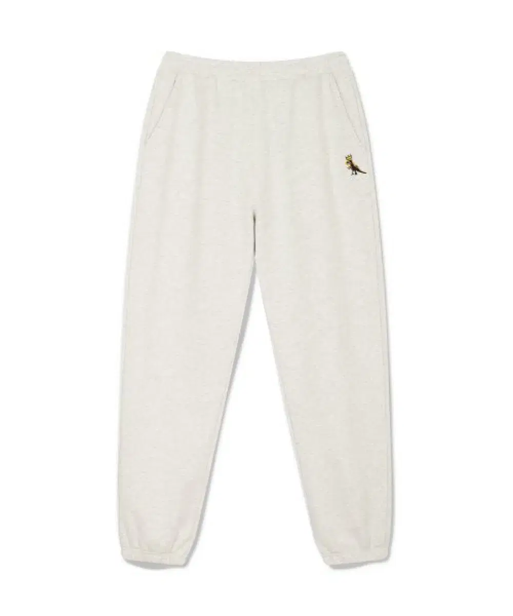 Basquiat Fez Sweat Jogger Pants Light Gray