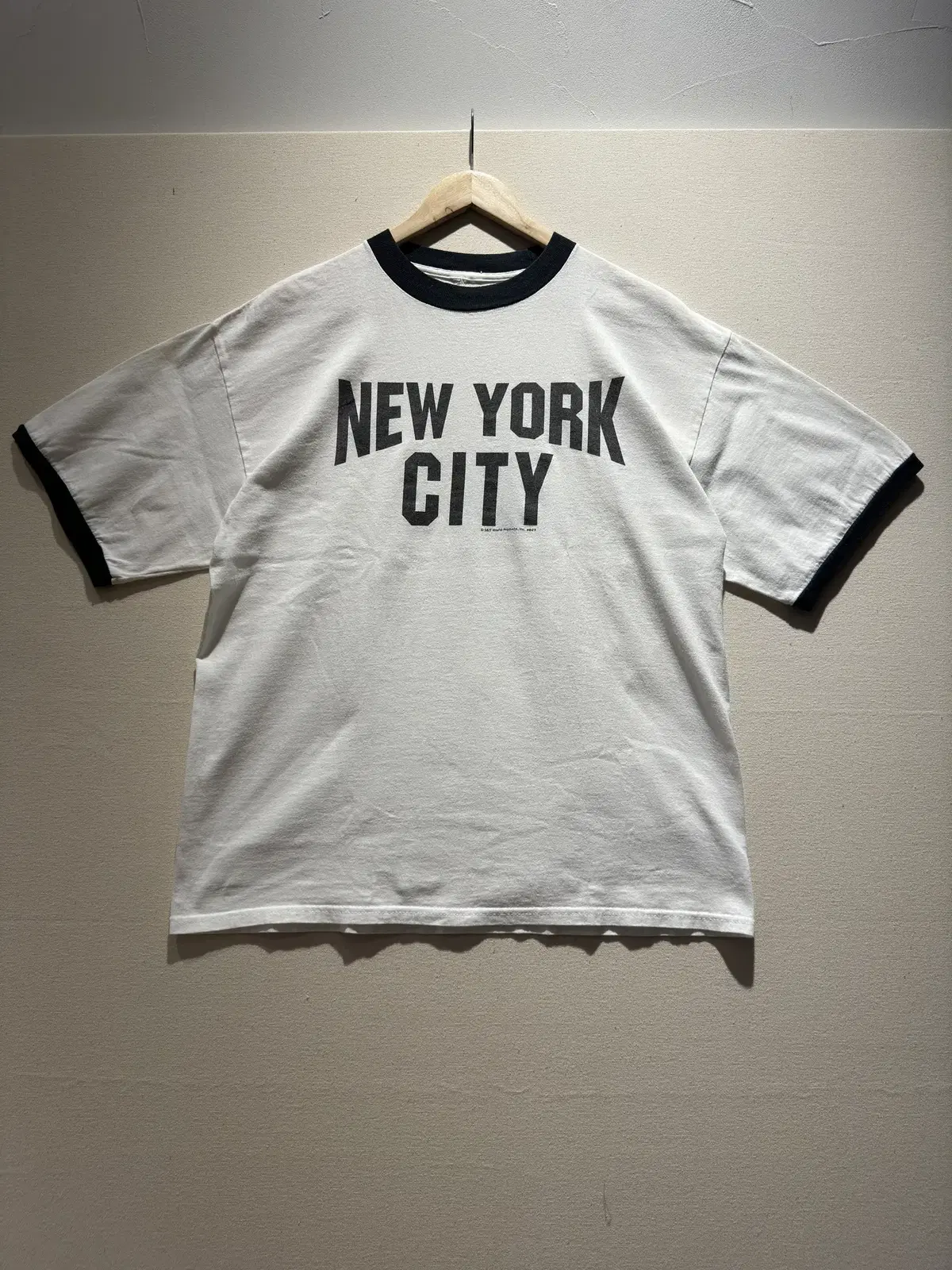 [MADE IN USA] NEW YORK CITY 링거 티셔츠