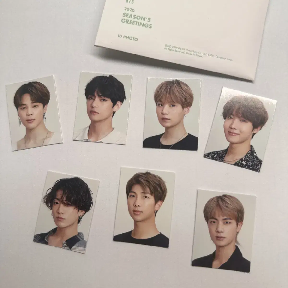 BTS seasons greetings 증사 bangtan