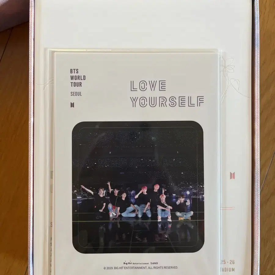 BTS 방탄소년단 러브유어셀프 럽유셀 월드투어 서울 dvd 블루레이