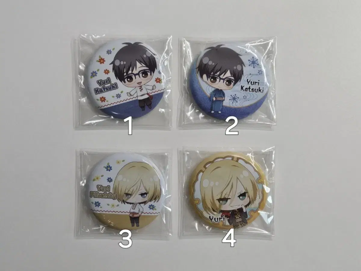 Yuri on Ice Animated Badge in Bulk