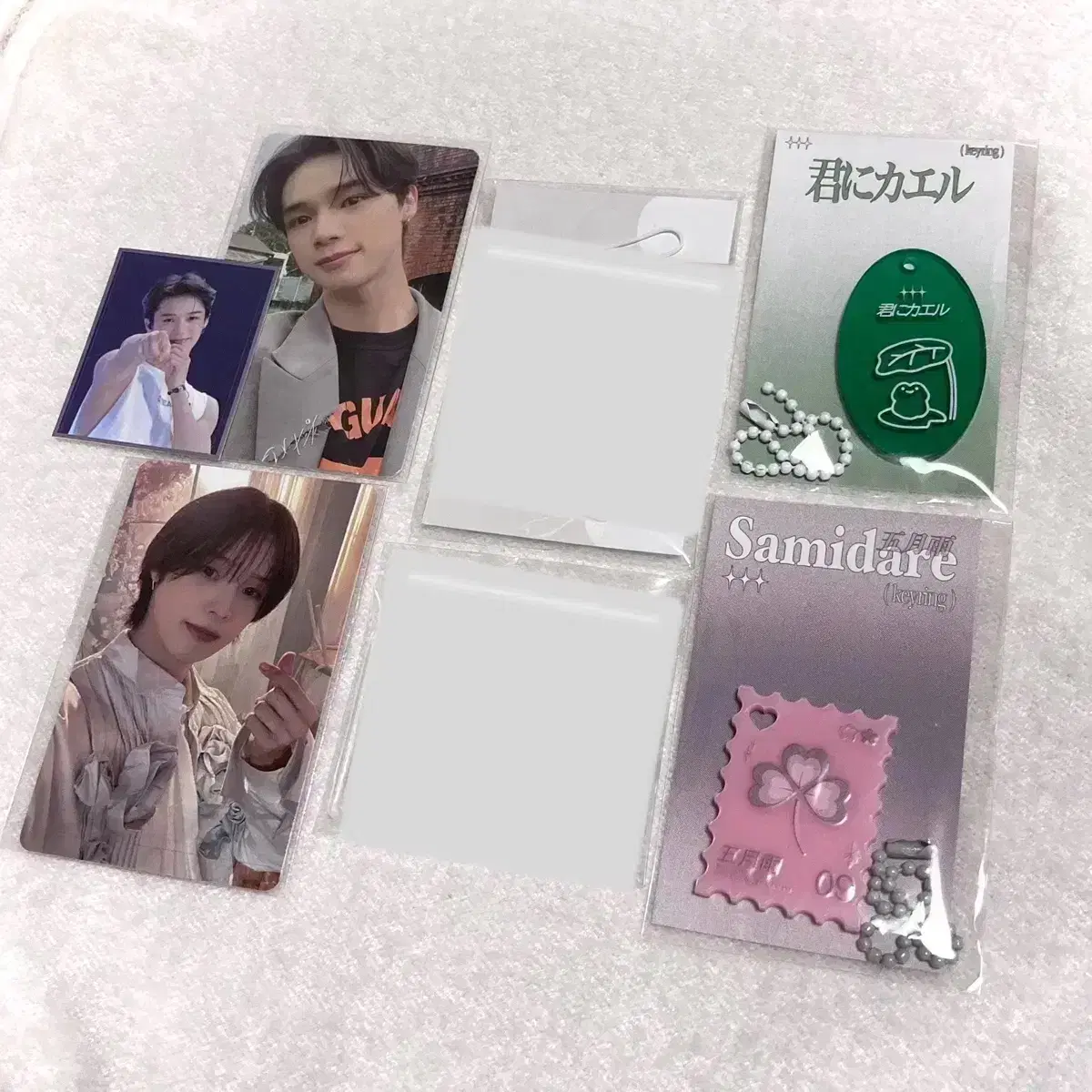 Unsealed) &team nicholas Joe Kei keyring Samidare aoaarashi nikzu photocard pouch