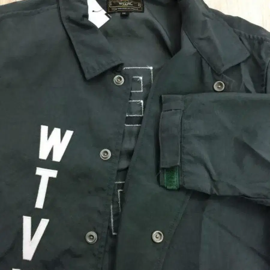 더블탭스 wtaps 카키 코치자켓 L