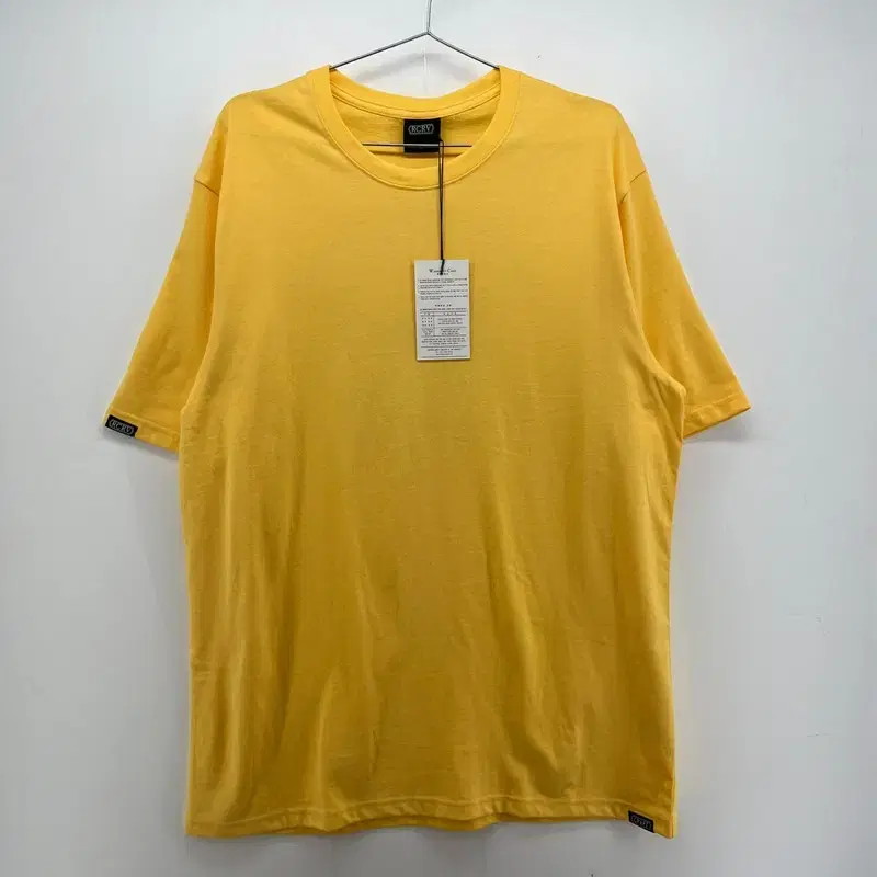 L RCRV Unused Overfit Yellow Short Sleeve T-Shirt Unisex