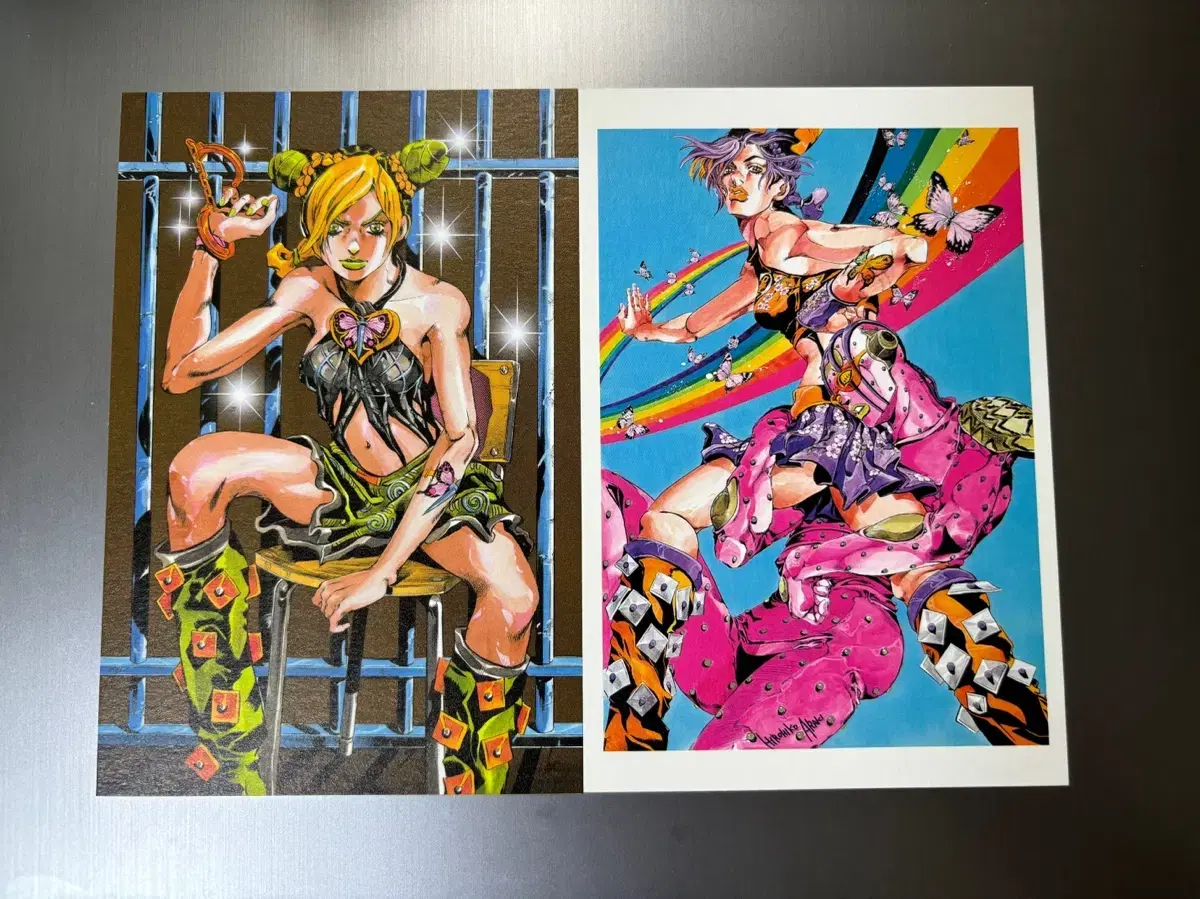 I'm selling the 2012 original artwork for JoJo's Bizarre Adventure postcard 