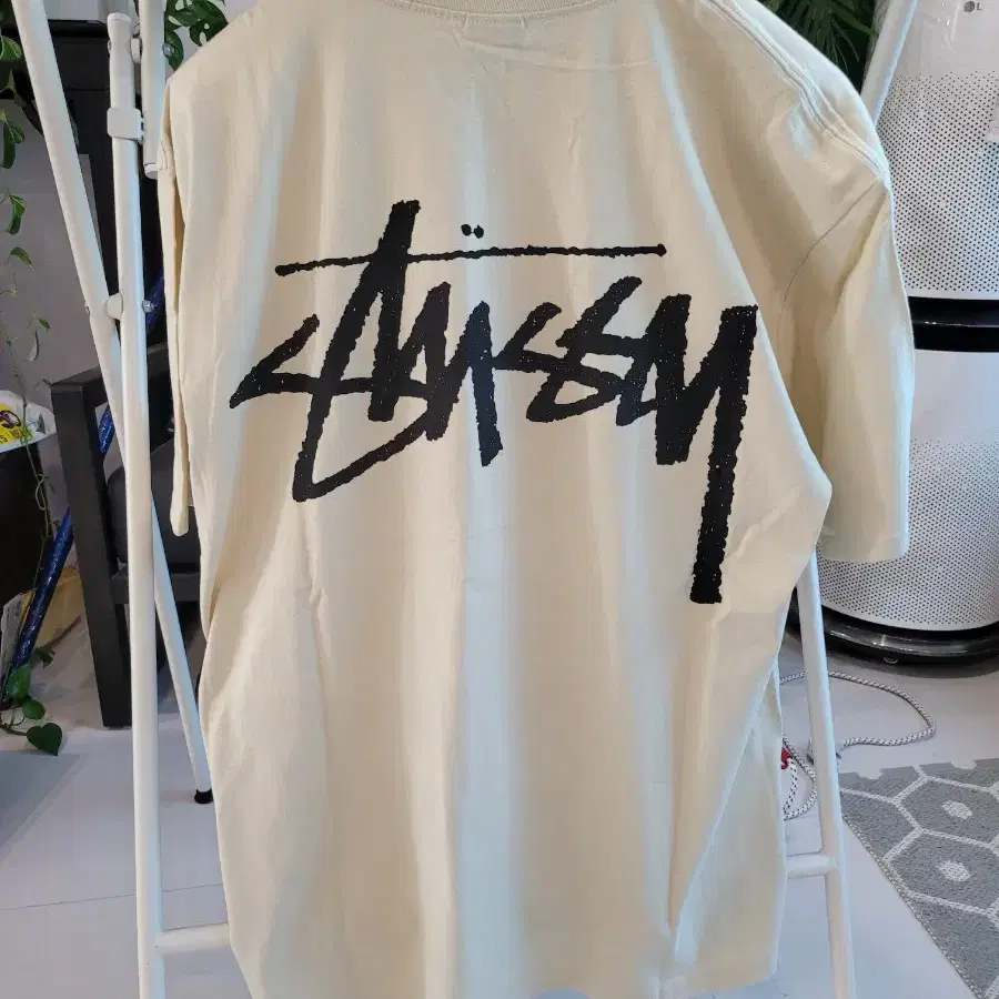 새상품 XL  스투시 앞 뒤 하와이 빅로고 리미티드 STUSSY  반팔티