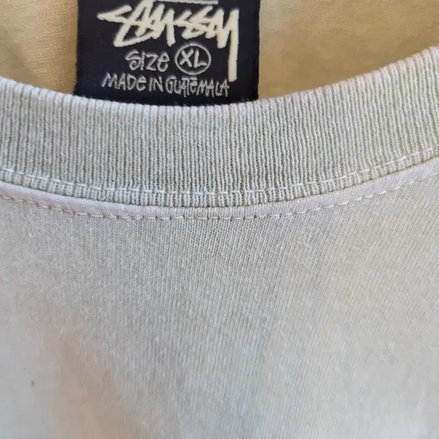 XL  스투시 포그그린  앞 뒤 하와이 빅로고 리미티드 STUSSY  반