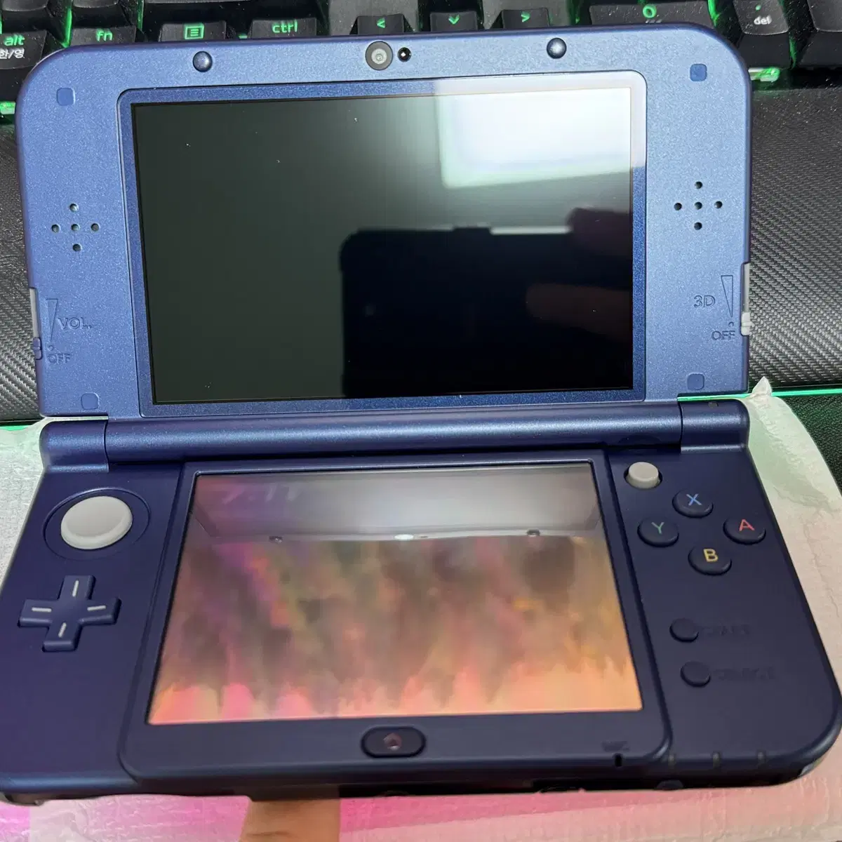 NEW 3DS XL 블루 색상 판매합니다