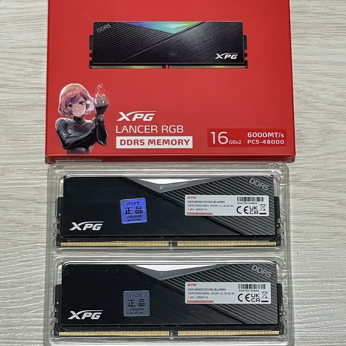 ADATA XPG DDR5-6000 CL30 LANCER RGB 32GB