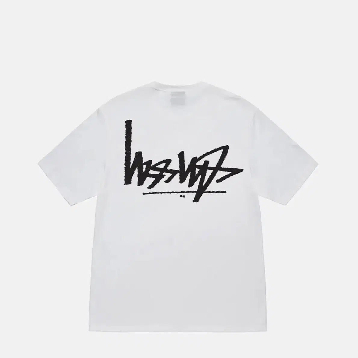 (새상품) 스투시 플립 티셔츠 Stussy Flipped 화이트 L