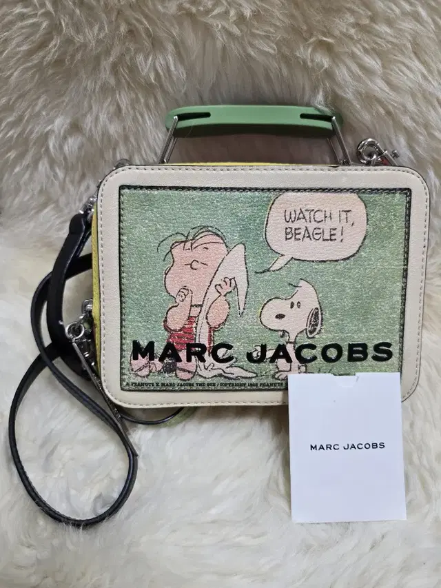 마크제이콥스 MARC JACOBS x Peanuts 스누피 박스 숄더백