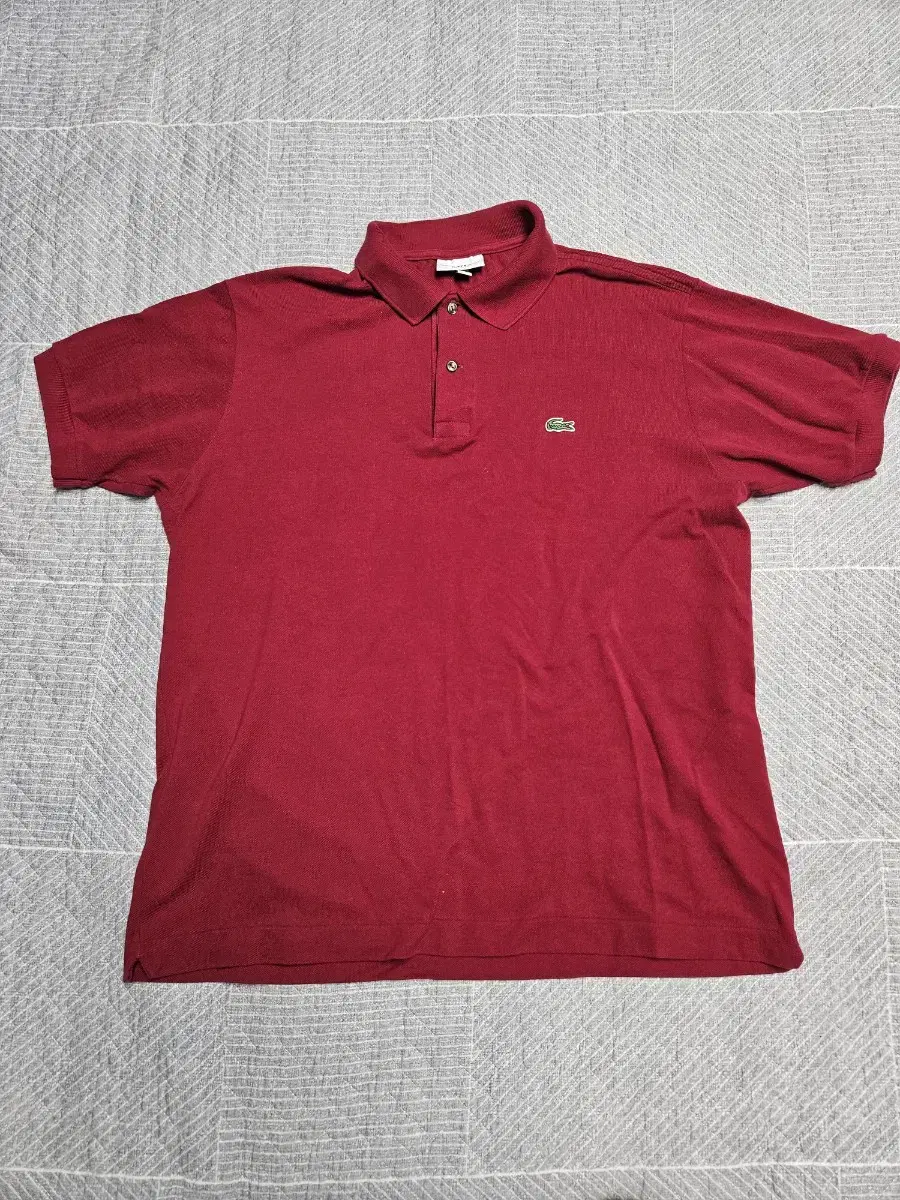 Lacoste Short-sleeved Karati / Tone-down red XL / ConditionClean