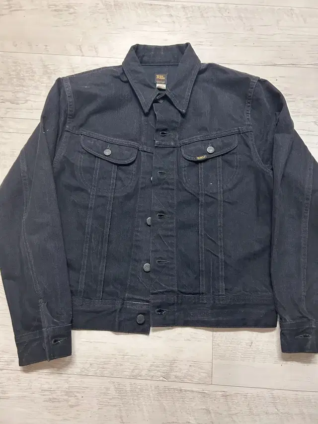 RRL LOT 271 데님 자켓 블랙 M