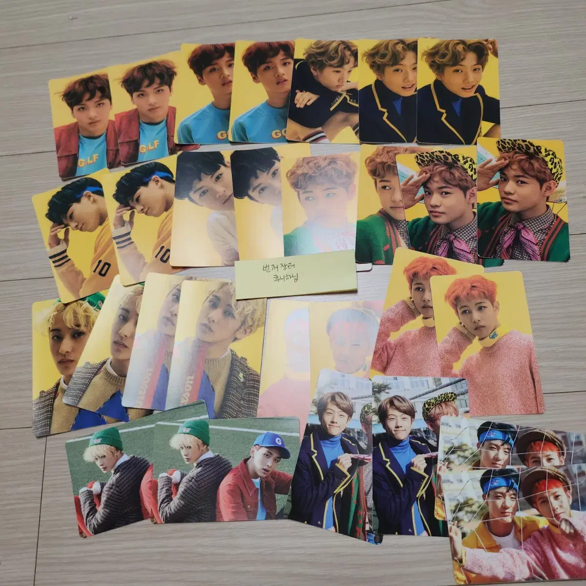 NCT Dream Last First Love Last Sticker Pack Photocard