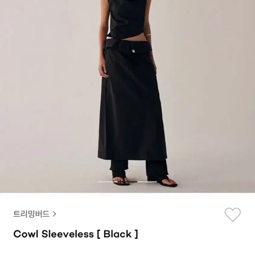 트리밍버드 cowl sleeveless 판매