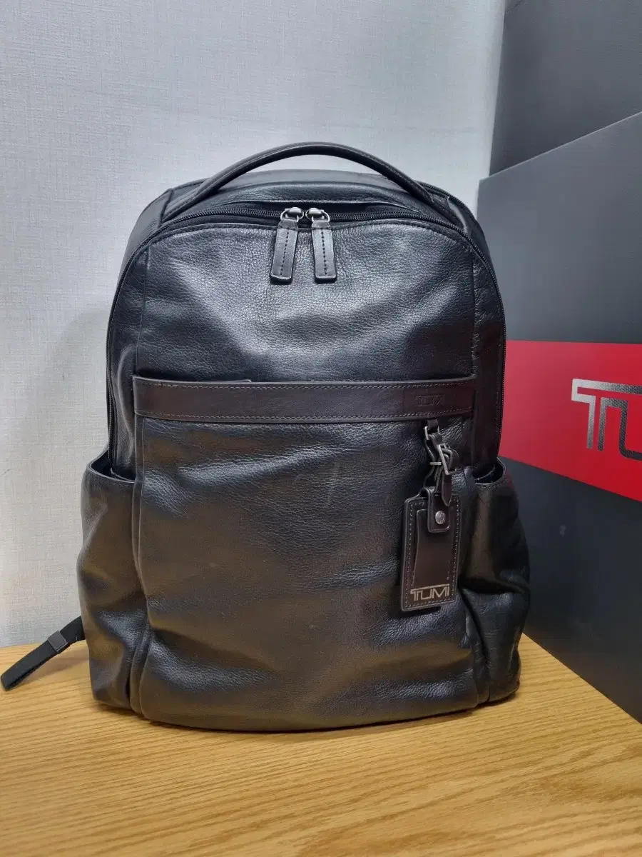 Tumi Leather Backpack