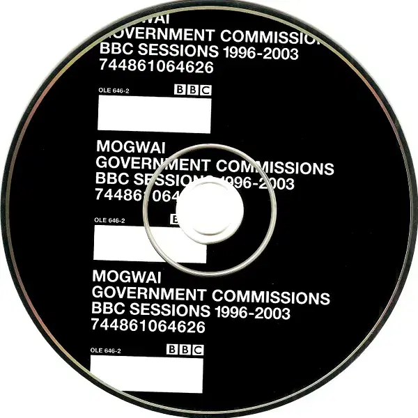 Mogwai - BBC Sessions (CD) 미국반 2005 EX-