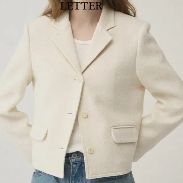 Letter(레터) Bernadette tweed jacket