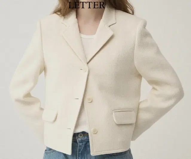 Letter(레터) Bernadette tweed jacket