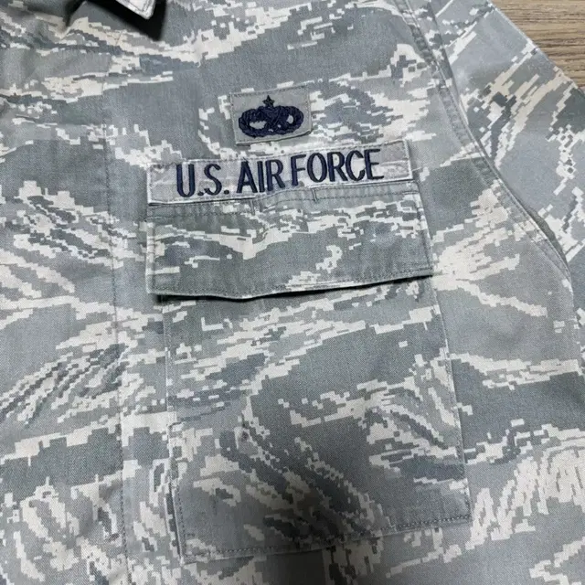 오리지널 usaf abu 디지털 타이거 카모 밀리터리 자켓