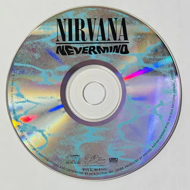 Nirvana - Nevermind (CD) 일본반Obi 90년대 NM-