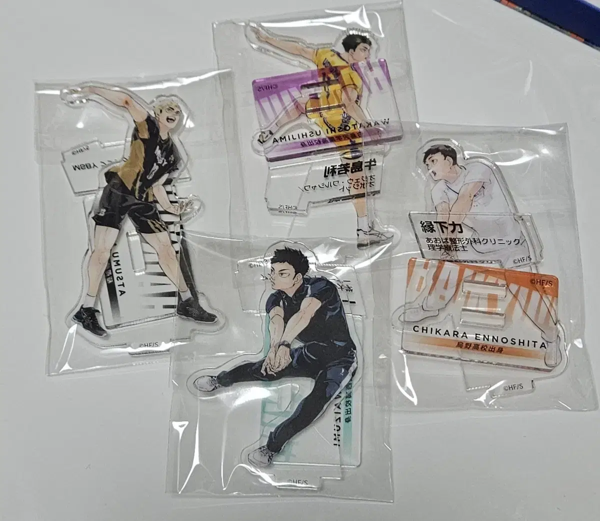 Haikyuu 10th Anniversary Chronicle acrylic wts Sells