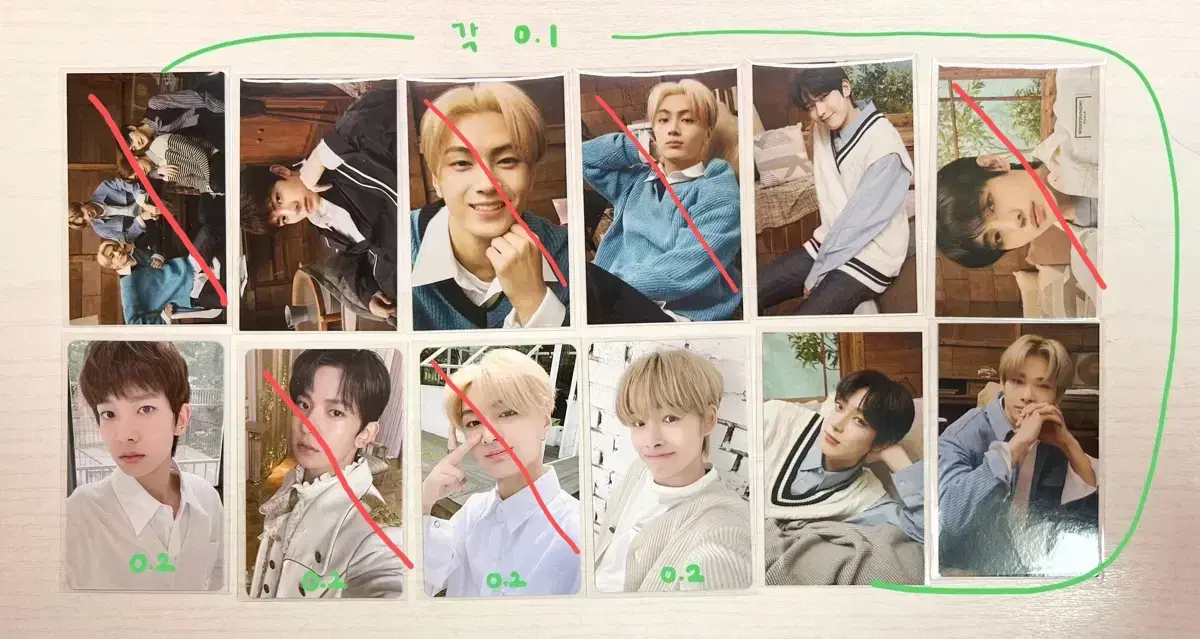 enhypen tc seasons greetings photocard sell wts