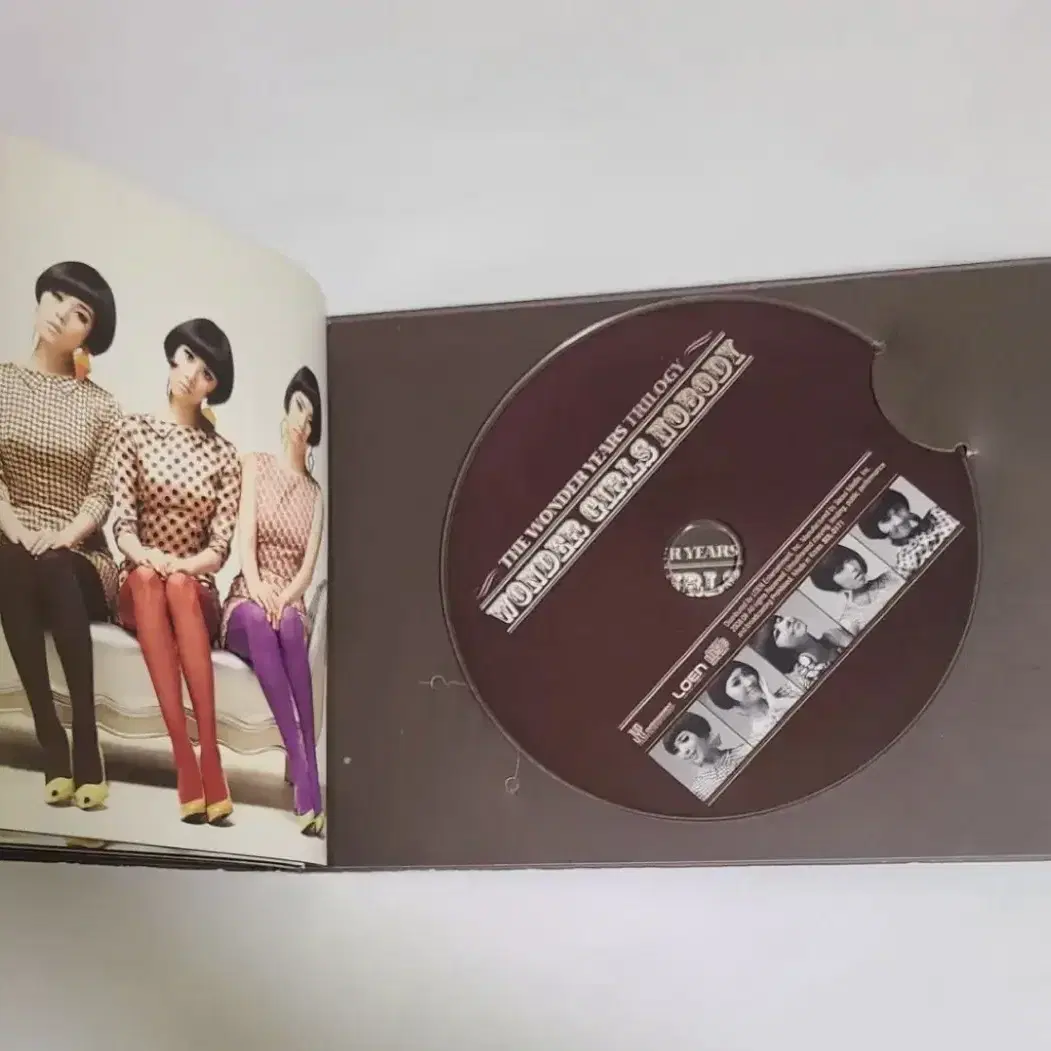 원더걸스 Nobody 앨범 시디 CD